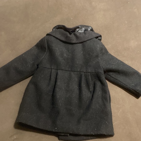 Old Navy black wool coat - Picture 2 of 5